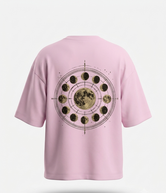 The "Lunar Cycle" Heavyweight Oversized Tee