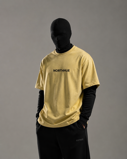 Northhue Frozen Grid Oversized Tee – Cyber Streetwear Edition