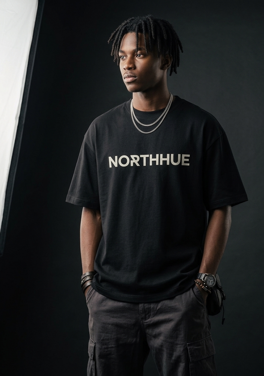 Northhue Core Signature Tee – Premium Oversized Essential