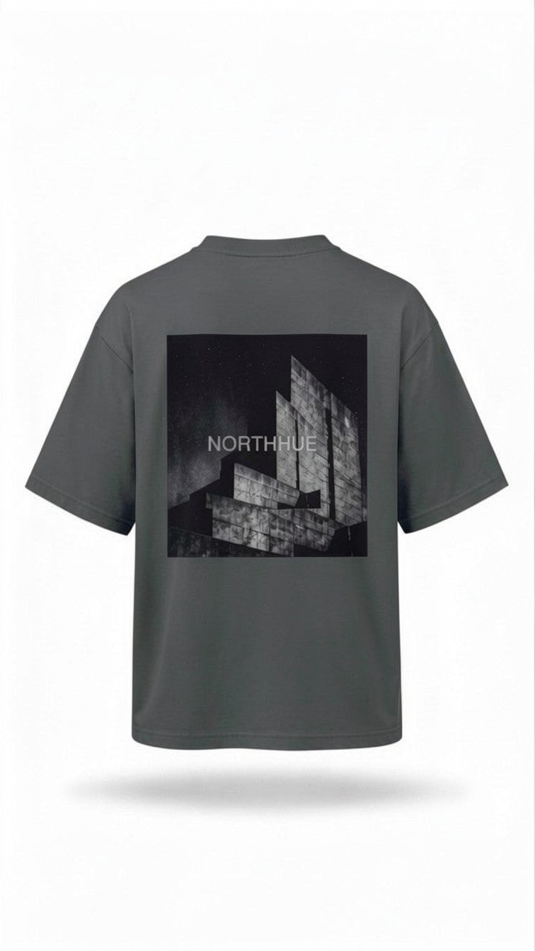 Northhue Concrete Silence Oversized Tee – Urban Minimal Edition