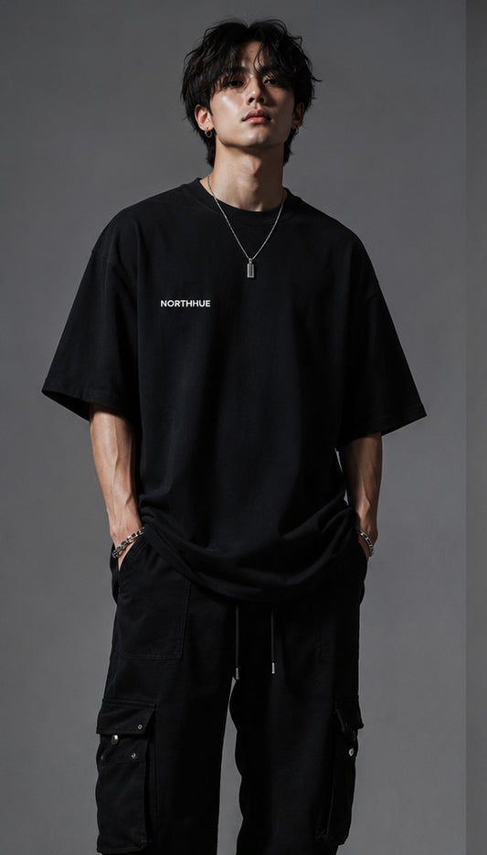 Shadow Ronin Oversized Tee – Premium Japanese Streetwear