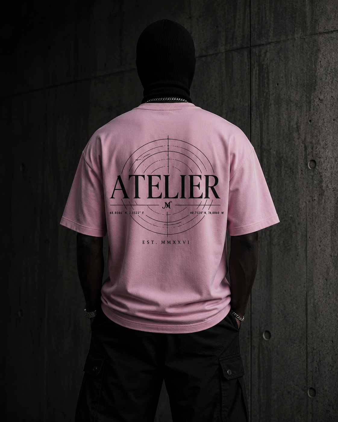 The "Atelier Radar" Heavyweight Oversized Tee