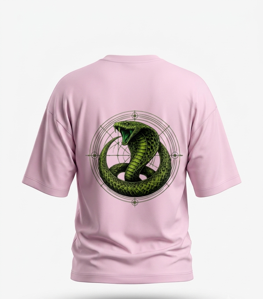 The "Viper’s Orbit" Heavyweight Oversized Tee