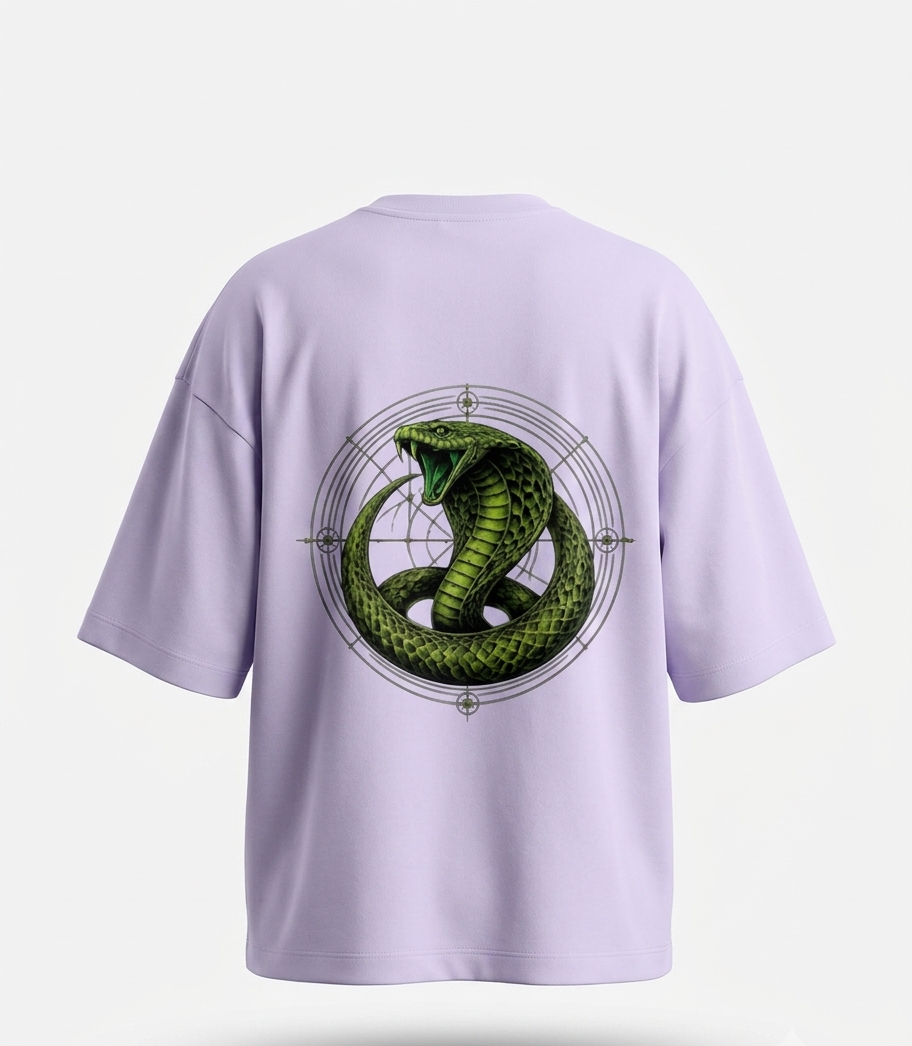 The "Viper’s Orbit" Heavyweight Oversized Tee
