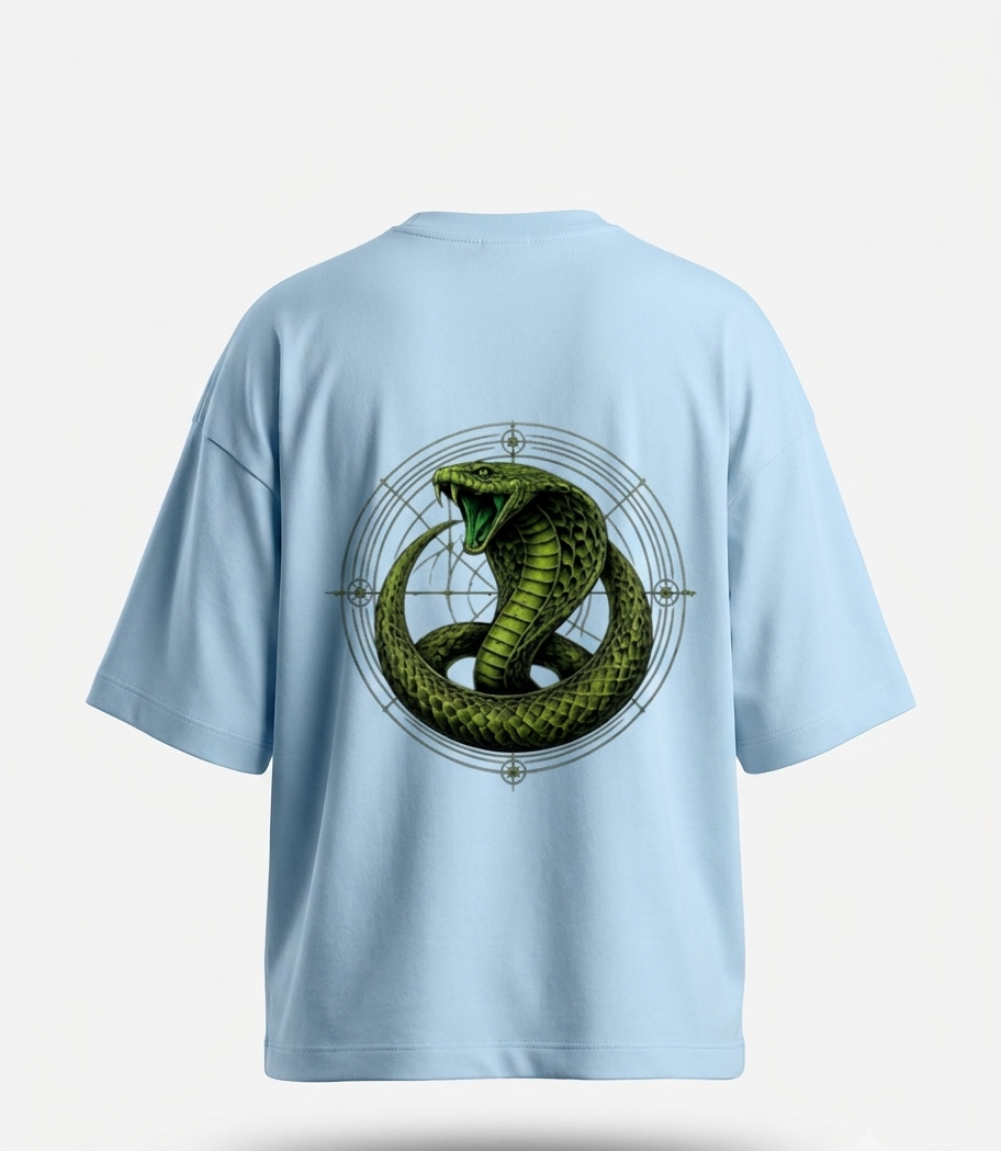 The "Viper’s Orbit" Heavyweight Oversized Tee