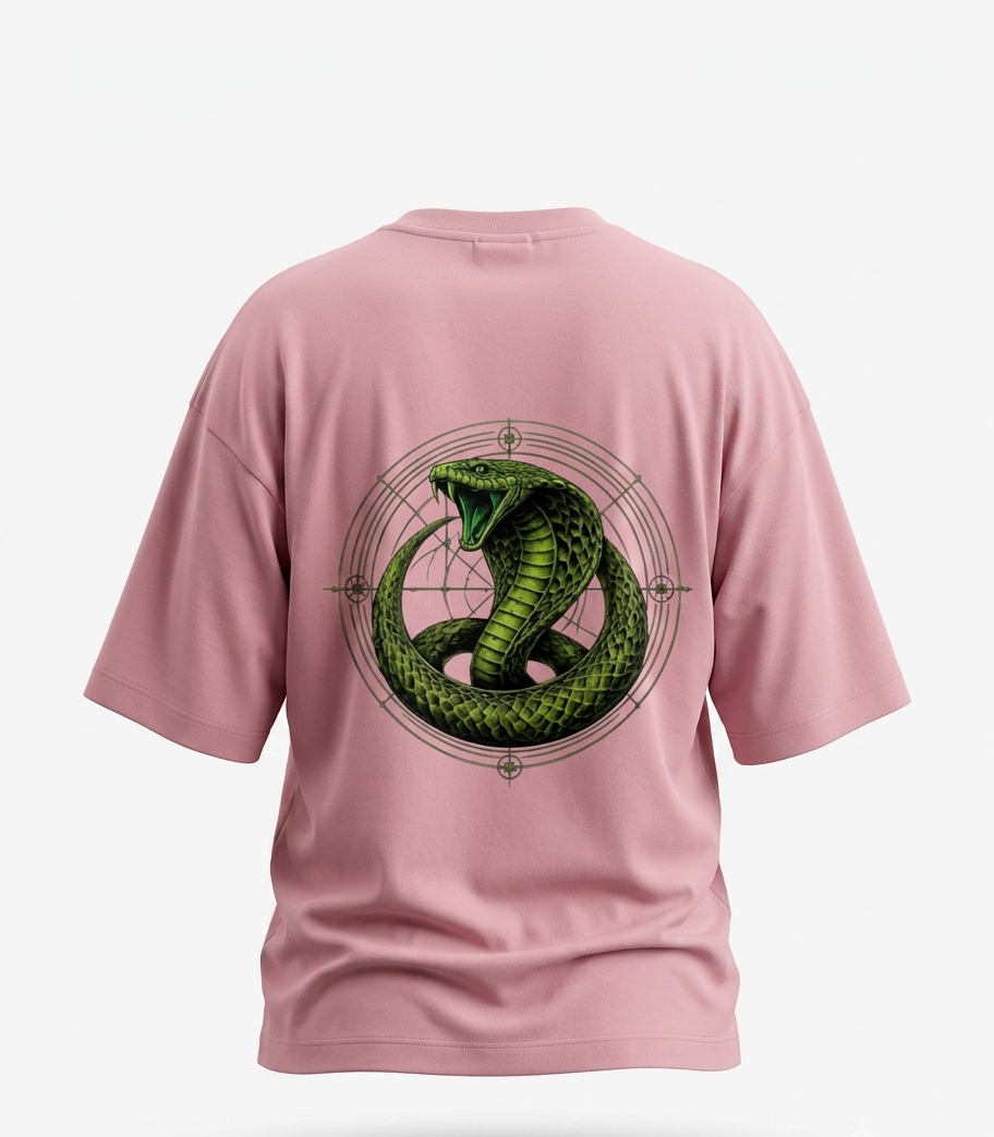 The "Viper’s Orbit" Heavyweight Oversized Tee