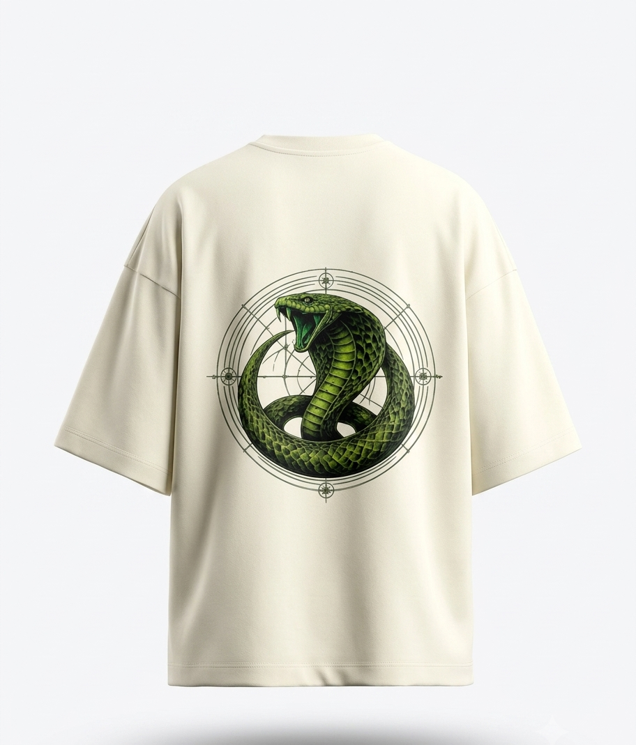 The "Viper’s Orbit" Heavyweight Oversized Tee