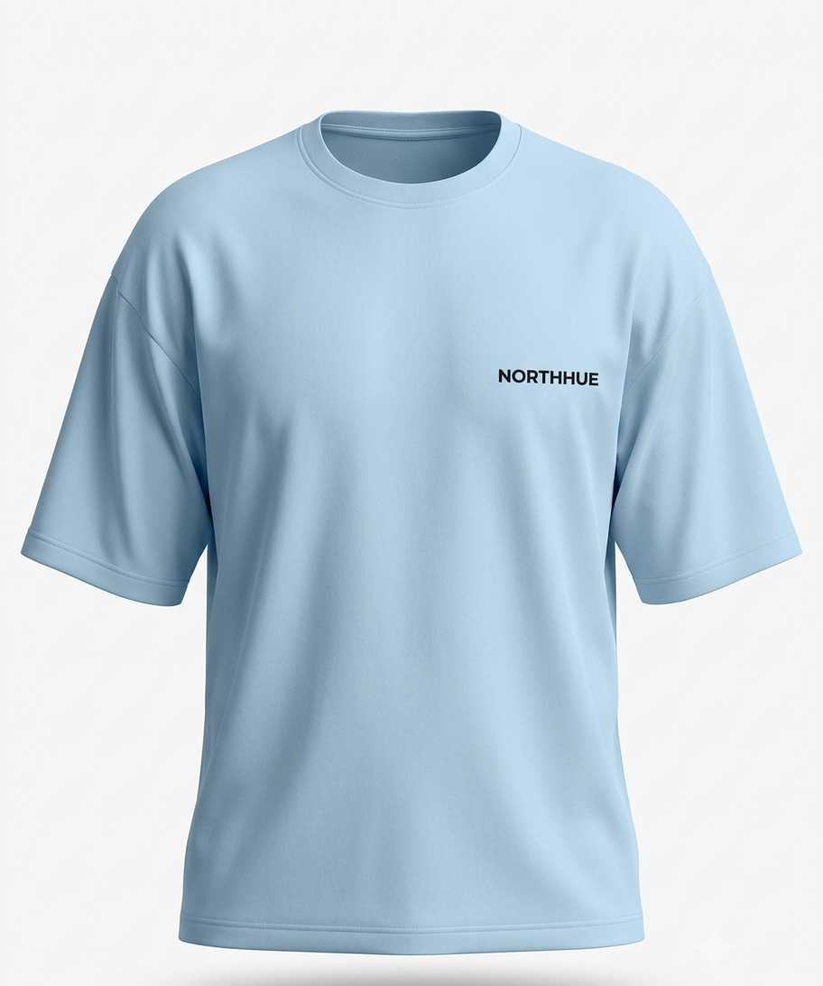 The "Celestial Compass" Heavyweight Oversized Tee