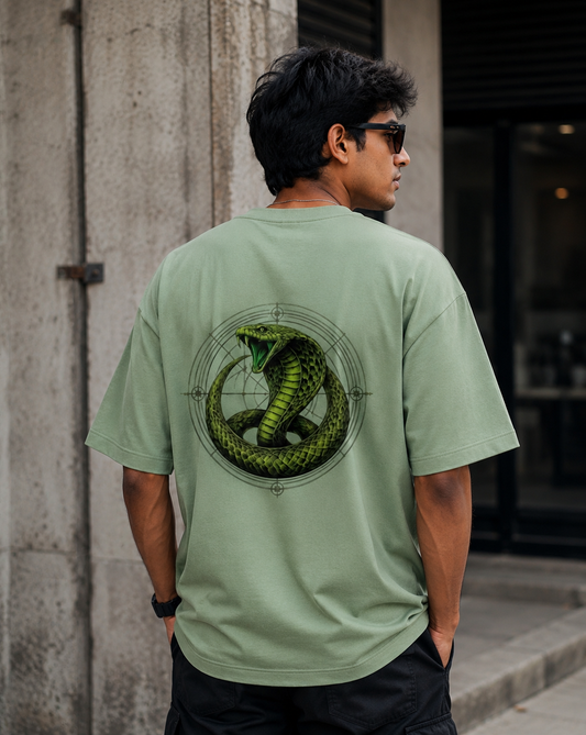 The "Viper’s Orbit" Heavyweight Oversized Tee