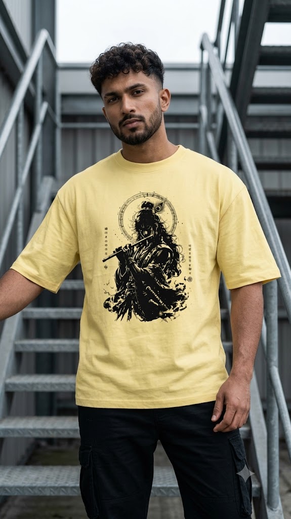 MOONLIT KRISHNA™ Oversized Tee