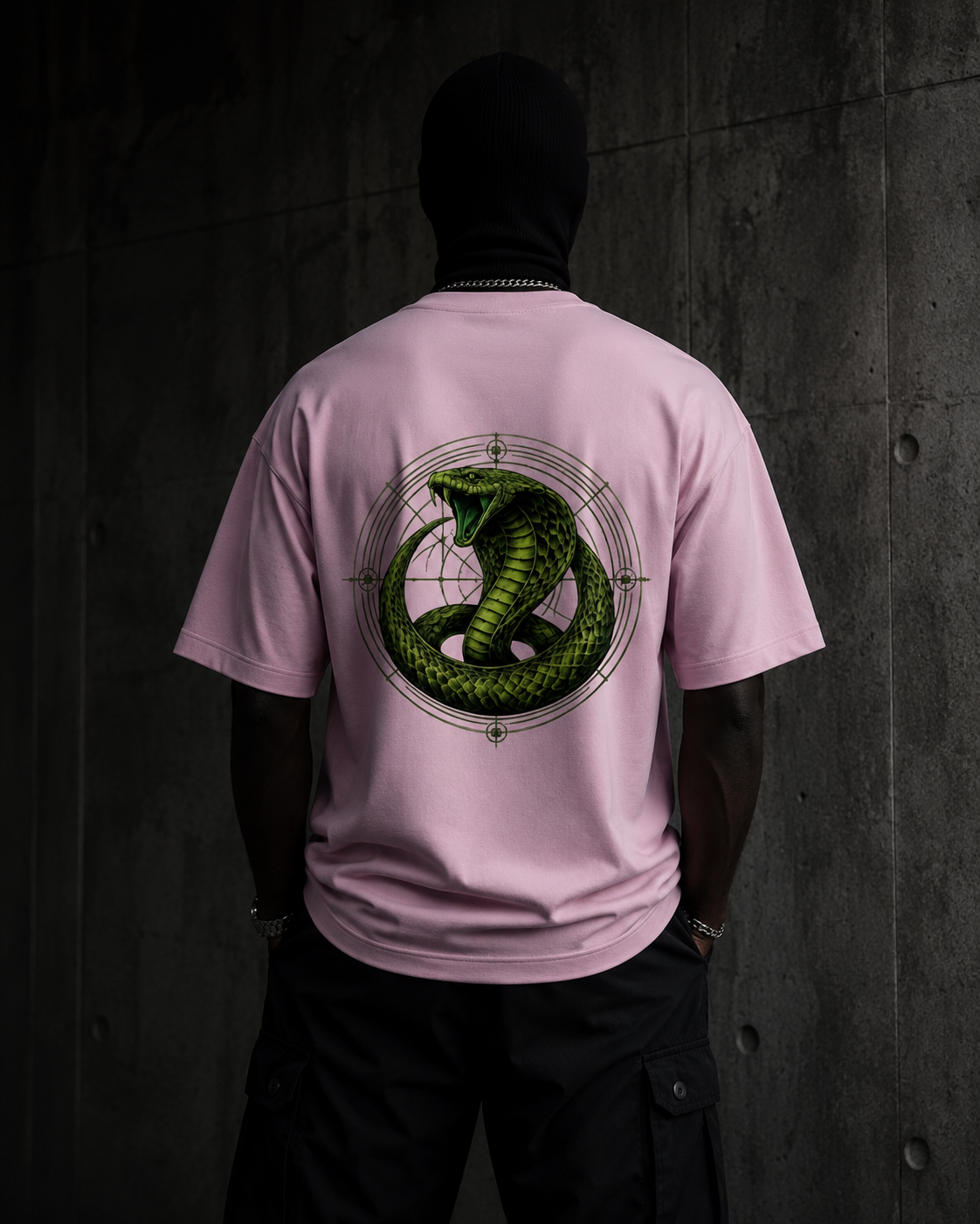 The "Viper’s Orbit" Heavyweight Oversized Tee