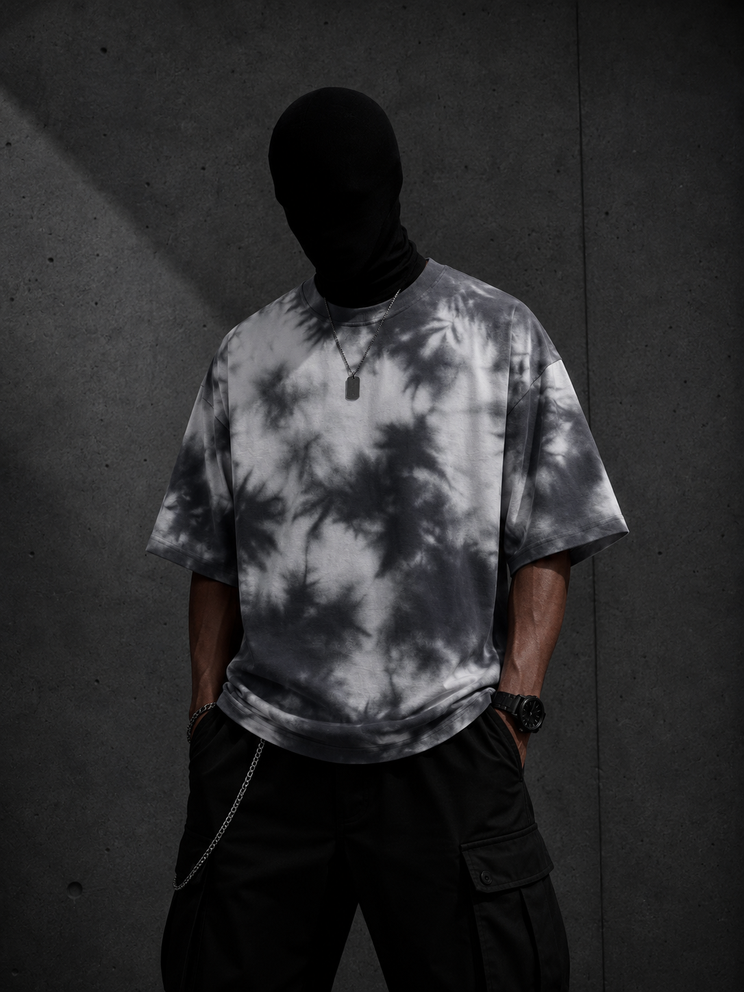 Black & White Tie-Dye Streetwear Edition