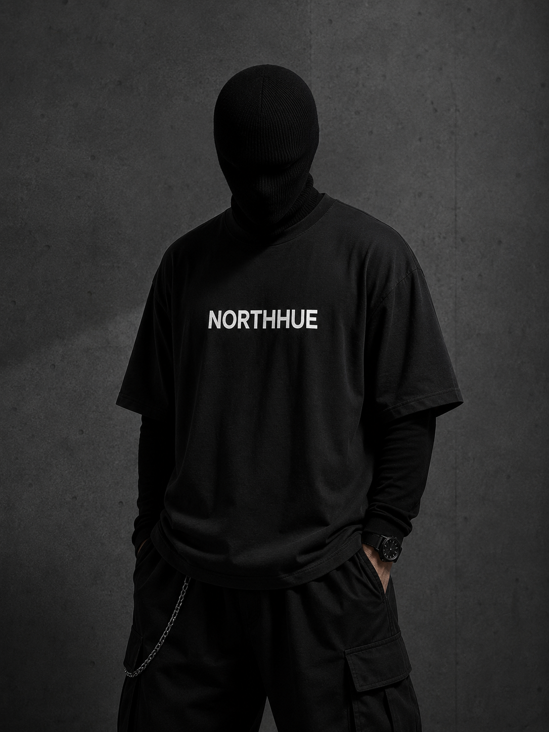 Northhue Core Signature Tee – Premium Oversized Essential
