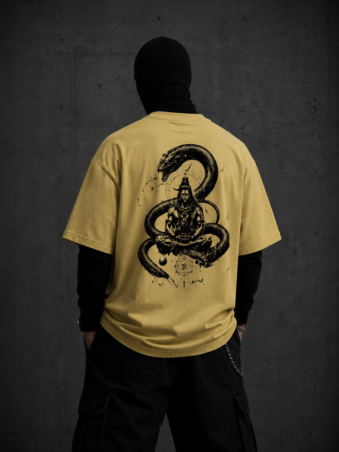 Astral Serpent Oversized Tee