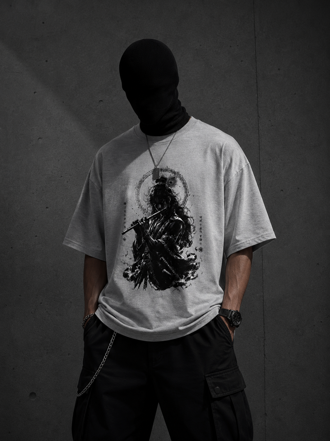 MOONLIT KRISHNA™ Oversized Tee