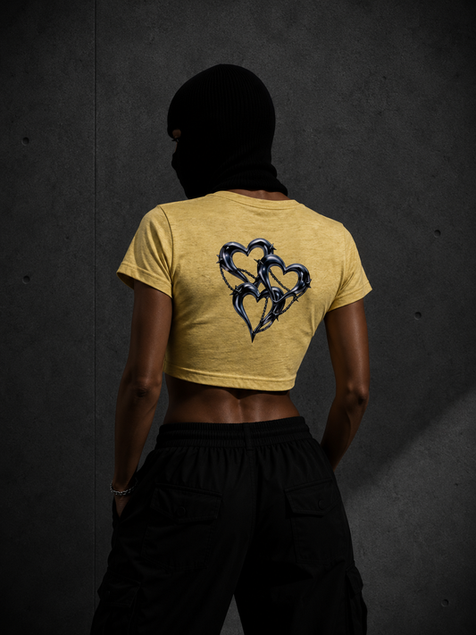 heart design -Crop Top