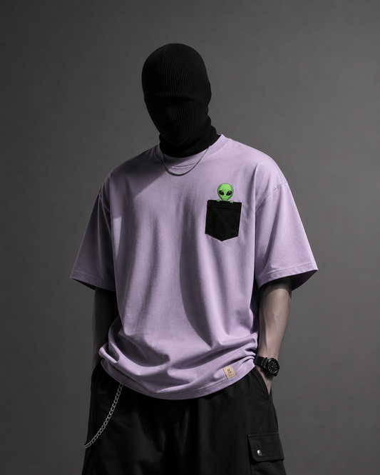 Cosmic Visitor Oversized T-Shirt