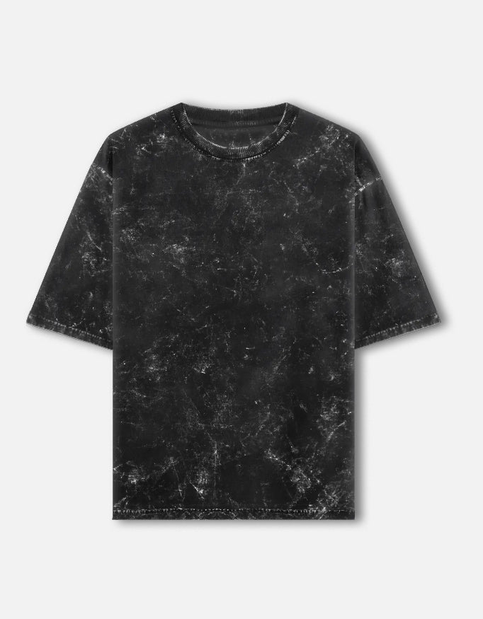 Midnight Relic Acid Wash Oversized Tee