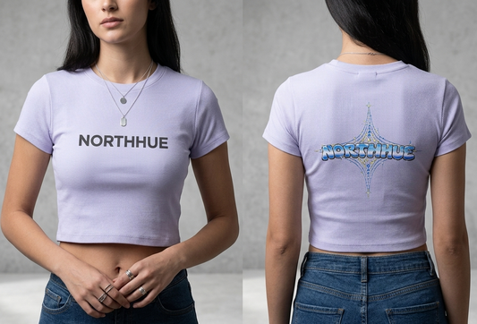 Northhue Aurora Drift Crop Top – Soft Cyber Edition