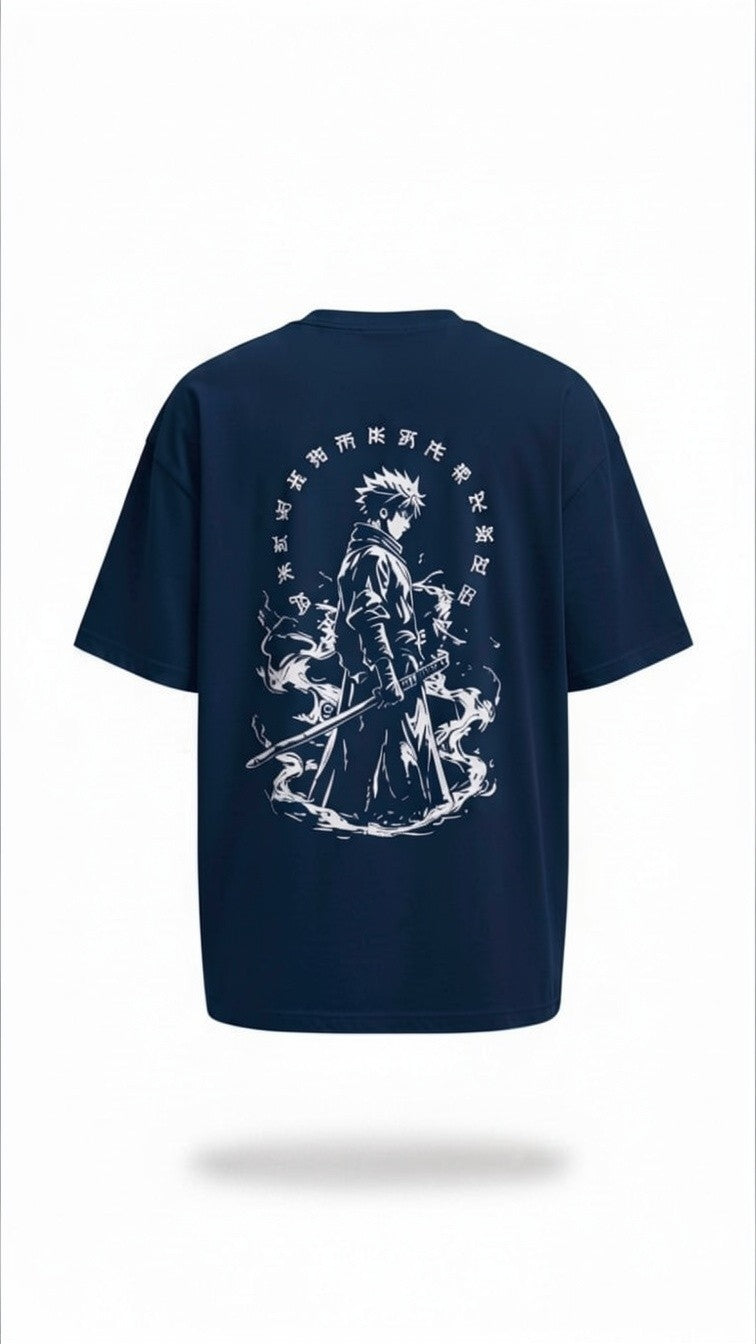 Shadow Ronin Oversized Tee – Premium Japanese Streetwear