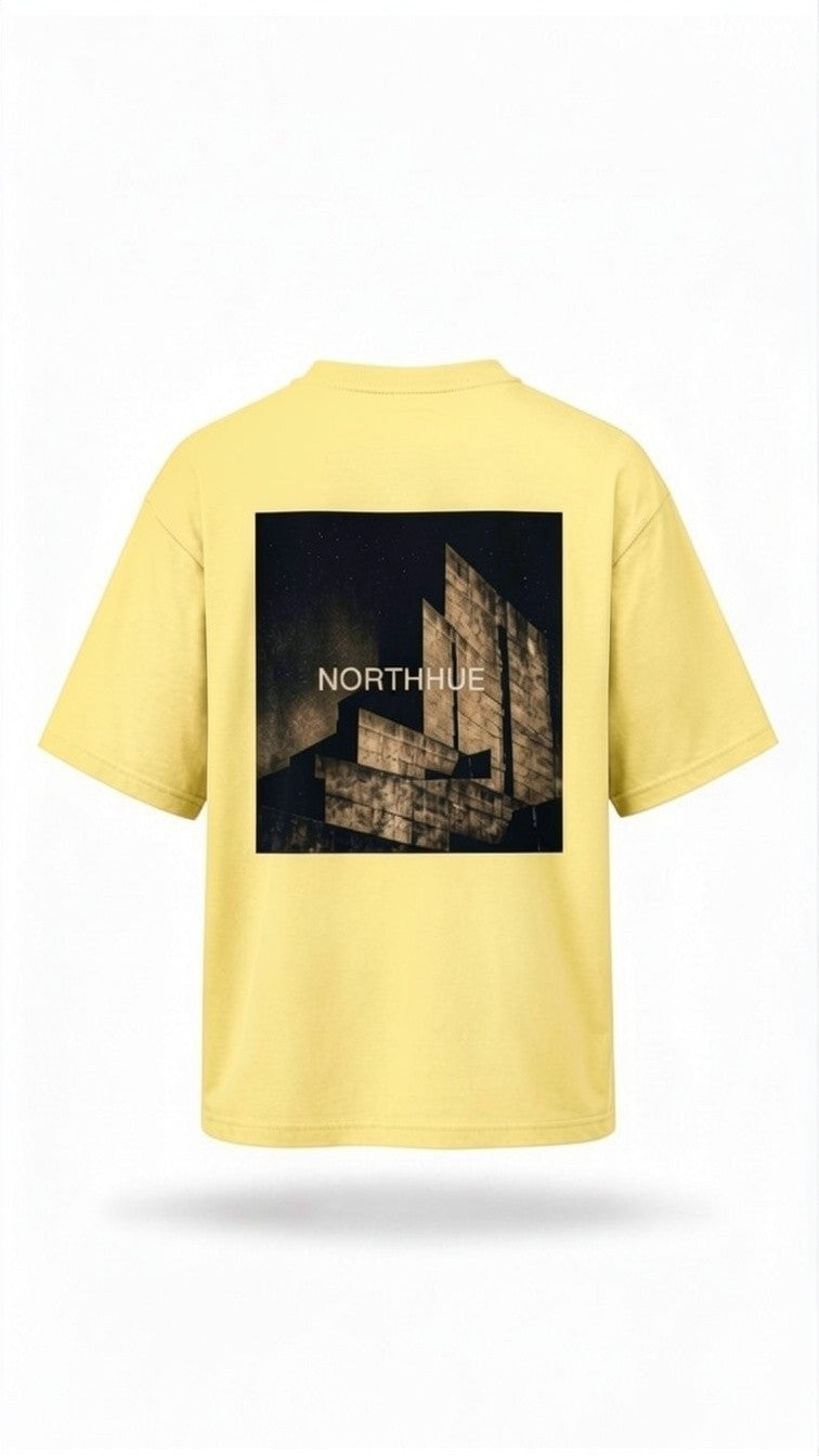Northhue Concrete Silence Oversized Tee – Urban Minimal Edition