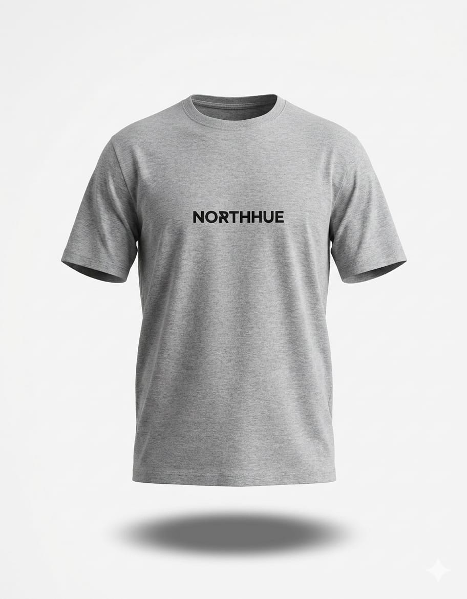 Northhue Frozen Grid Oversized Tee – Cyber Streetwear Edition