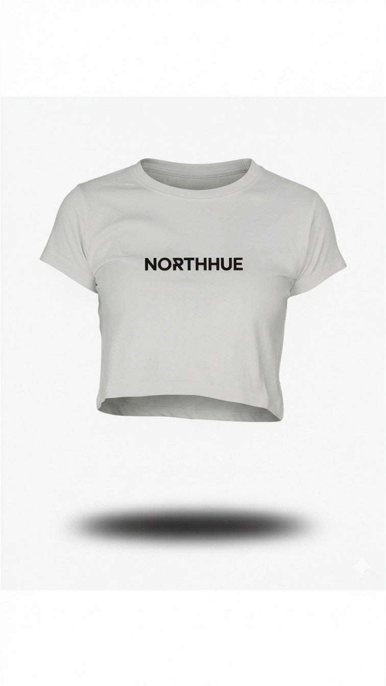 Northhue Wild Orchid Crop Top – Botanical Noir Edition
