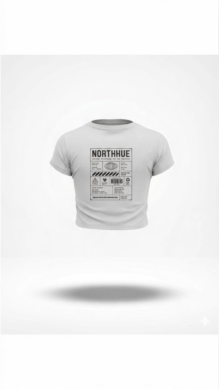 Northhue Wild Orchid Crop Top – Botanical Noir Edition
