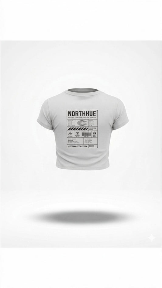 Northhue Wild Orchid Crop Top – Botanical Noir Edition