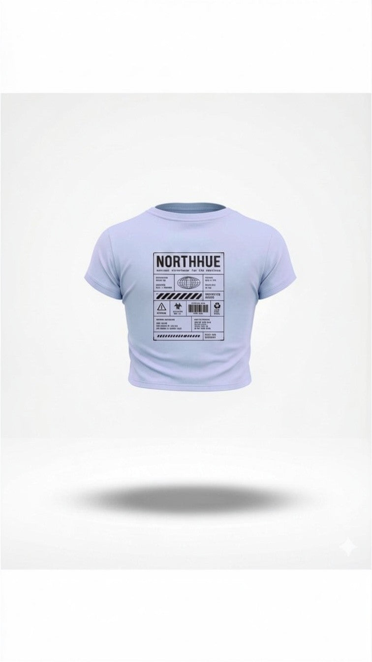 Northhue Wild Orchid Crop Top – Botanical Noir Edition