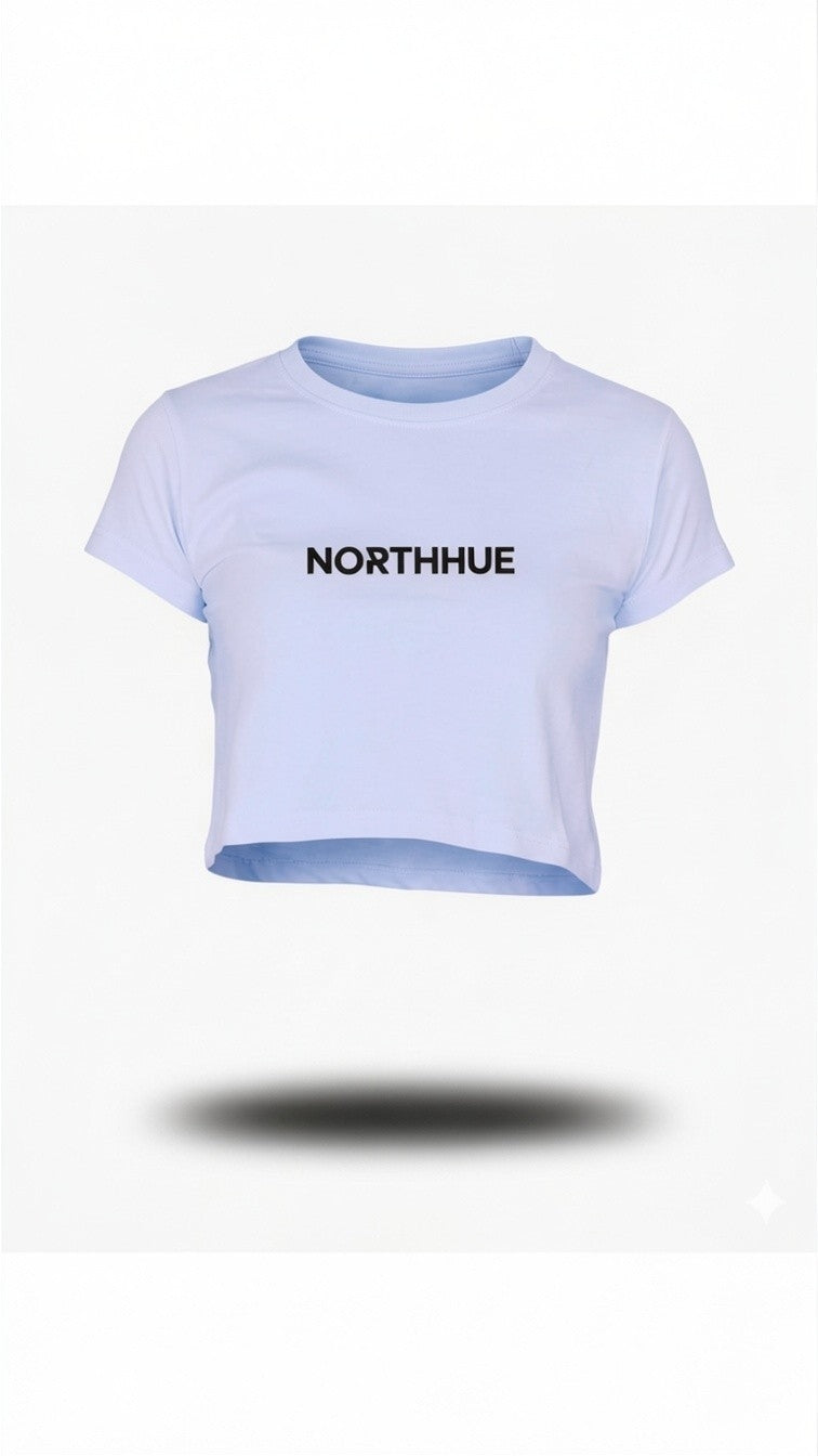 Northhue Wild Orchid Crop Top – Botanical Noir Edition