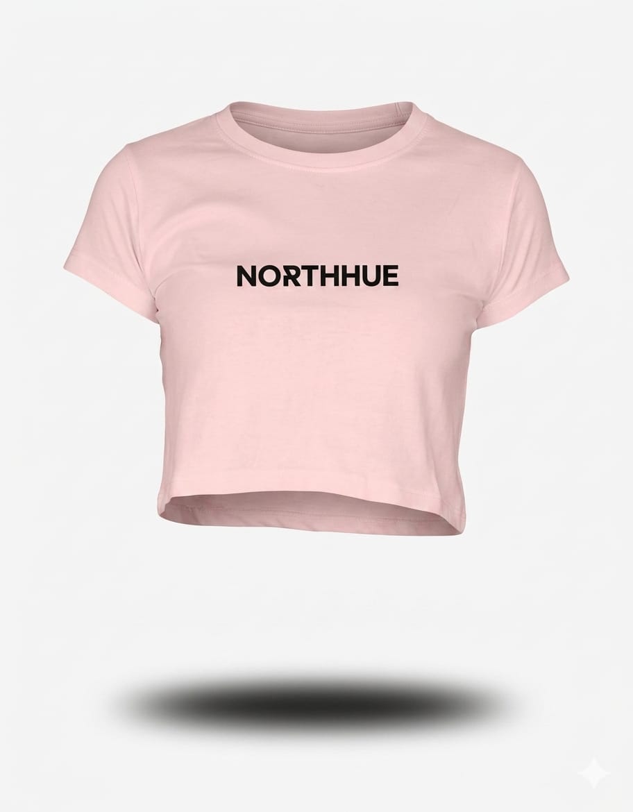 Northhue Wild Orchid Crop Top – Botanical Noir Edition