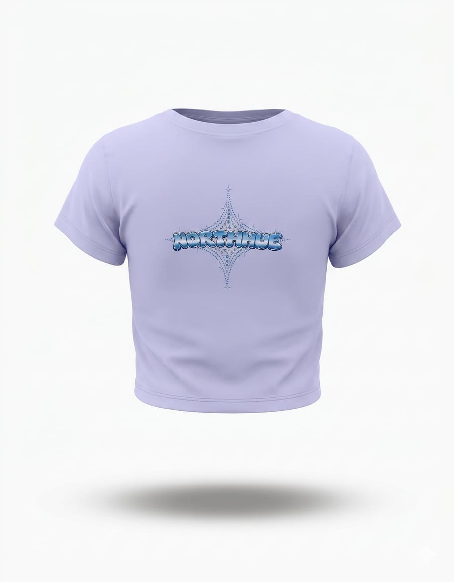 Northhue Aurora Drift Crop Top – Soft Cyber Edition