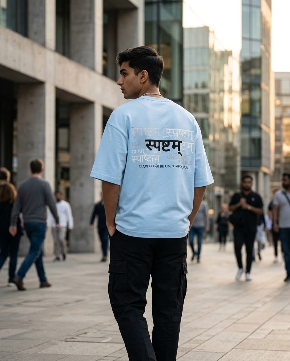 SPASHTAM™ Oversized Tee — "Clarity Can Be Uncomfortable."