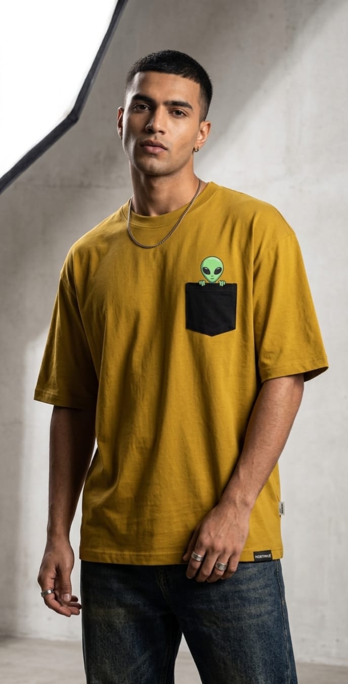 Cosmic Visitor Oversized T-Shirt