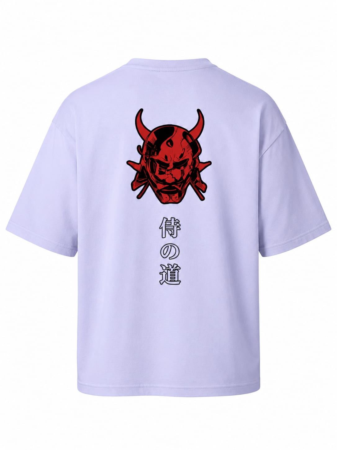 Oni Code Oversized Tee – Japanese Demon Streetwear