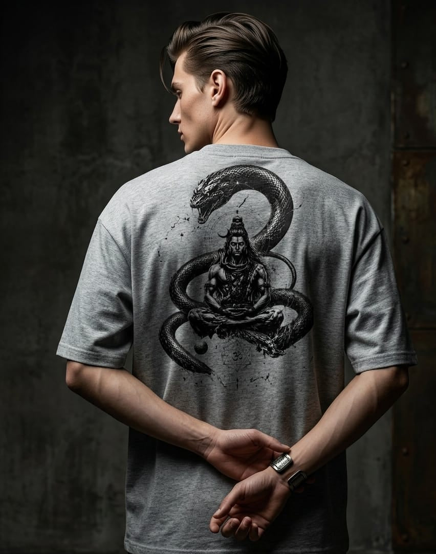 Astral Serpent Oversized Tee