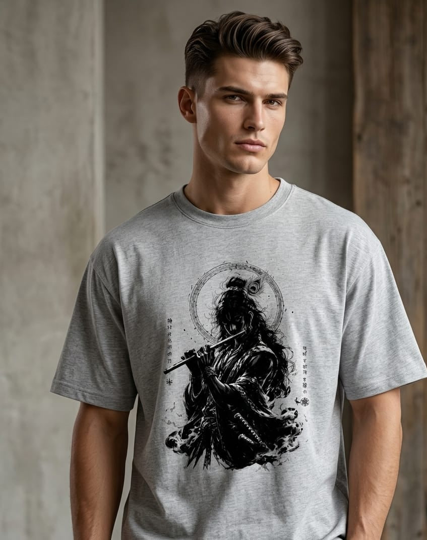 MOONLIT KRISHNA™ Oversized Tee