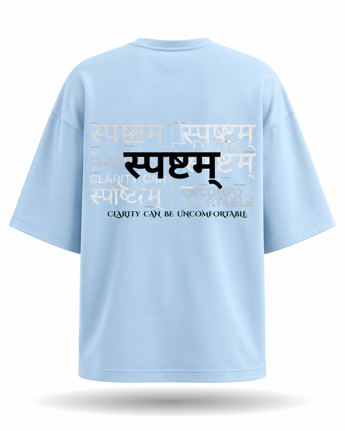 SPASHTAM™ Oversized Tee — "Clarity Can Be Uncomfortable."