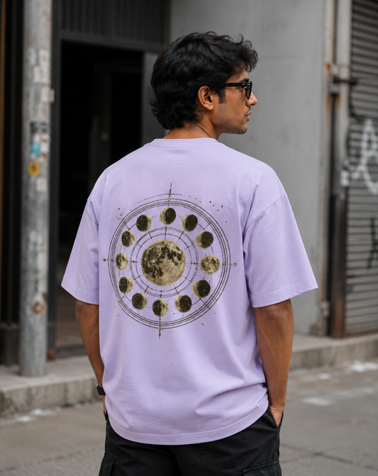 The "Lunar Cycle" Heavyweight Oversized Tee
